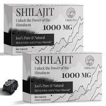 Comprimidos ORBILIVE Shilajit 30.000 mg 100% puros orgânicos do Himalaia