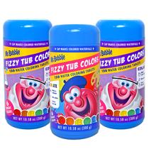 Comprimidos para colorir água de banho Mr. Bubble Fizzy Tub Colors Comprimidos para colorir água de banho Mr. Bubble Fizzy Tub Colors