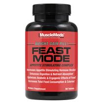 Comprimidos para ganho de peso MuscleMeds Feast Mode 90 cápsulas sem sabor