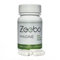 Comprimidos placebo Zeebo Imagine White Size-1 45 cápsulas veganas