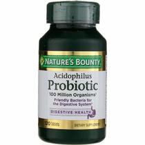 Comprimidos probióticos Acidophilus Nature's Bounty 120 comprimidos