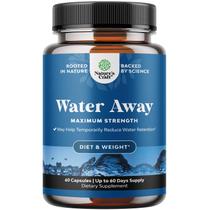 Comprimidos Water Away Huntington Labs Maximum Strength 60 porções