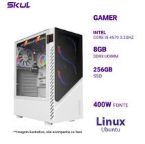 Computador 5000 Core I5 4570 3.2Ghz Mem 8Gb Ddr3 Ssd 256Gb Fonte 400W Linux Ubuntu Computador 5000 Core I5 4570 3.2Ghz Mem 8Gb Ddr3 Ssd 256Gb Fonte 400W Linux Ubuntu