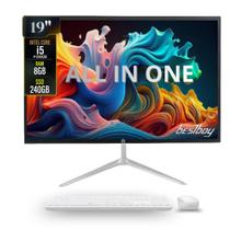 COMPUTADOR AIO IN ONE WORK MACHINE BESTBOY INTEL CORE I5 4º 8GB RAM SSD 240GB MOU TEC 19 BR COMPUTADOR AIO IN ONE WORK MACHINE BESTBOY INTEL CORE I5 4º 8GB RAM SSD 240GB MOU TEC 19 BR