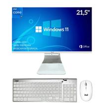 Computador All In One 16gb Ram Intel Core I7 Ssd 512GB 21.5 TELA Full Hd painel ips Windows 11 Completo Teclado mouse sem fio bivolt