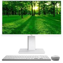 Computador All in One 21.5" Full HD Intel Core i3 8ª Geração 4GB SSD 240GB Wireless Branco 3green Exclusive