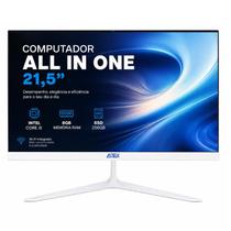 Computador All In One 21,5 Full HD Intel Core i5 8GB RAM SSD 256GB WiFi HDMI PC Completo para Escritório Home Office Aitek Computador All In One 21,5 Full HD Intel Core i5 8GB RAM SSD 256GB WiFi HDMI PC Completo para Escritório Home Office Aitek