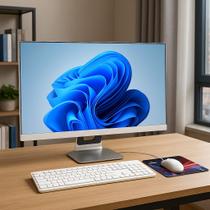 Computador All In One 23.8 Polegadas i7 16GB SSD 512GB Full HD Teclado Mouse Webcam PC Completo D-Al