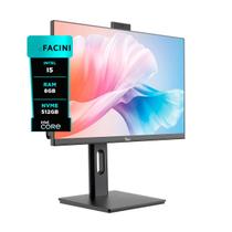 Computador All In One 24, Intel Core I5 3ª Geração, 8Gb, SSD 512Gb, W11 Preto