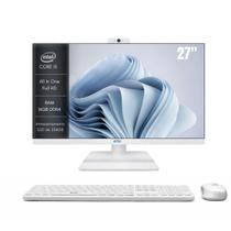 Computador All In One 27 Polegadas i5 12450H com Teclado e Mouse Sem Fio Branco Aitek Computador All In One 27 Polegadas i5 12450H com Teclado e Mouse Sem Fio Branco Aitek