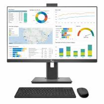 Computador All In One 3Green 24", Intel Core i7, 16GB, SSD 1TB, Webcam, Wi-Fi, Ajuste de Altura e Rotação