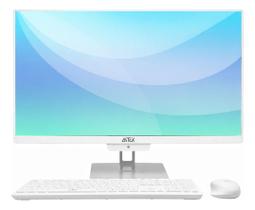 Computador All In One Aitek 23.8 Full HD Intel i7 16GB SSD 256GB WiFi Branco