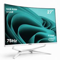 Computador All in One Aitek AIO2755C Curvo 27 Polegadas Full HD i5 16GB 512GB