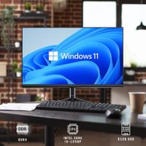 Computador All in One AOC Tela 23.8 Full HD Intel I3 08 GB RAM SSD 512 GB Windows 11 Bateria Integrada