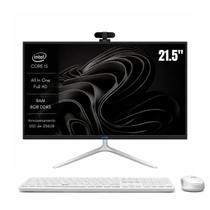 Computador AllInOne Desktop PC 21.5 polegadas i53230M Com Teclado e Mouse Sem Fio Webcam Aitek