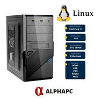 Computador Alphapc Intel Core I3 8gb Ssd 240