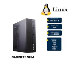 Computador Alphapc Intel Core I5 8gb Ssd 240 Gb Slim