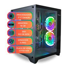 Computador Aqua PC Gamer i7 3ª Geração Memória 16GB SSD 512GB GPU GT730 Windows 11 Computador Aqua PC Gamer i7 3ª Geração Memória 16GB SSD 512GB GPU GT730 Windows 11