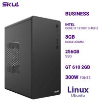 Computador B300 Core I3 13100f 3.4ghz Memória 8gb Ddr4 Ssd 256gb Gt 610 2gb Fonte 300w Linux Ubuntu Computador B300 Core I3 13100f 3.4ghz Memória 8gb Ddr4 Ssd 256gb Gt 610 2gb Fonte 300w Linux Ubuntu