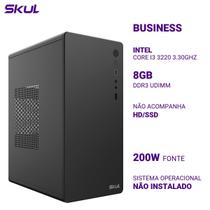 Computador B300 Core I3 3220 3.30GHz Mem 8GB DDR3 Sem HD SSD