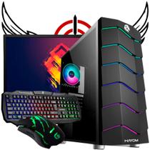 Computador Barato Gamer Desktop Completo i7 Xeon 8gb Ram ssd 240GB placa de vídeo 2gb + Monitor + - Redseek