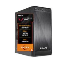Computador BluePC AMD RYZEN 5 8500G 16GB DDR5 SSD 240GB