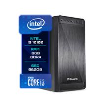 Computador BluePC Intel Core I3 10100 (10ª Geração) 8gb Ssd 960gb