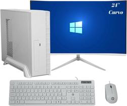 Computador Branco Completo Compacto Slim Intel Core i7 16GB memória SSD 1 TB Windows 10 Monitor 24' Computador Branco Completo Compacto Slim Intel Core i7 16GB memória SSD 1 TB Windows 10 Monitor 24'