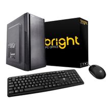 Computador Bright Intel Core i5-2400, 8GB RAM, SSD 240GB, Windows 10 + Kit Teclado e Mouse