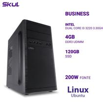 Computador Business B300 Dual Core I3 3220 Mem 4gb Ddr3 Ssd 120gb Fonte 200w Linux