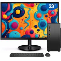 Computador Completo 2eletro Fast Intel Core I5, 8gb Ram, Ssd 256gb, Bivolt, Monitor 23" Full Hd - Cd2e-0128fa