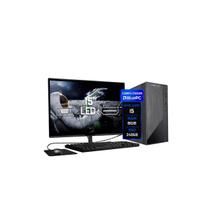 Computador Completo Blue Intel Core i5 8GB Ssd 240Gb Monitor 15 Hdmi Led Teclado e Mouse