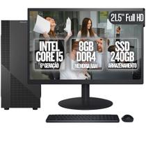 Computador Completo BluePC Task Intel Core i5 6ª Geração 8GB DDR4 SSD 240GB Monitor 21.5" - CDBP-TA014 Computador Completo BluePC Task Intel Core i5 6ª Geração 8GB DDR4 SSD 240GB Monitor 21.5" - CDBP-TA014
