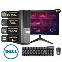 Computador Completo Com Wifi e Bluetooth Dell I5 Ssd 240gb Hdd 500gb