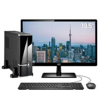 Computador Completo Compacto Intel Core i5 8GB HD 2TB Monitor 19.5" LED HDMI Wifi Quantum Star Slim Computador Completo Compacto Intel Core i5 8GB HD 2TB Monitor 19.5" LED HDMI Wifi Quantum Star Slim