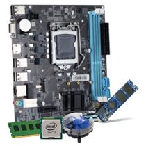 Computador Completo Core i3 16gb 128gb ssd nvme kit teclado e mouse Monitor de 19 - PC Master