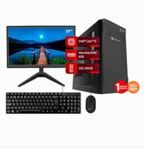 Computador Completo Core i5 8GB Ram 240GB SSD Monitor 19"