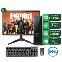 Computador Completo Dell Inspiron  Intel Core i3 8ª Geração  SSD 240GB HDD 500GB  Windows 11 Pro