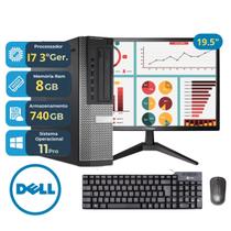 Computador Completo DELL OptiPlex 7010 Intel i7, SSD 240GB, HDD 500GB, WiFi Bluetooth