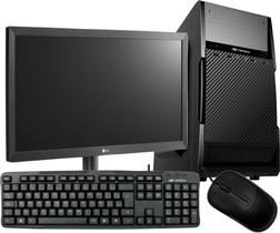 Computador completo i3-10100 ddr4 16gb . ssd 240gb . monitor 18,5 hdmi + mouse e teclado usb Computador completo i3-10100 ddr4 16gb . ssd 240gb . monitor 18,5 hdmi + mouse e teclado usb