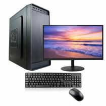 Computador Completo i3 8GB SSD 240GB Monitor 19 Fonte 200W