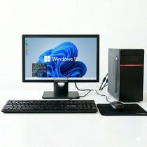 Computador Completo, I5, 16GB, SSD 240, Monitor 19", Teclado Mouse e WIFI, Windows 11