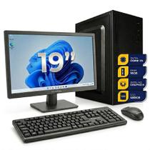 Computador Completo, I5, 16GB, SSD 480, Monitor 19", Teclado Mouse e WIFI, Windows 11 Computador Completo, I5, 16GB, SSD 480, Monitor 19", Teclado Mouse e WIFI, Windows 11