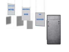 Computador completo intel 8gb hd 500gb Computador completo intel 8gb hd 500gb