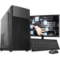 Computador Completo Intel Core 2 Duo 4Gb Hd 500Gb Monitor