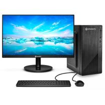 Computador Completo Intel Core I3 6gb Ssd 512gb Monitor 24 polegadas Teclado e Mouse