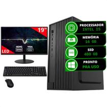 Computador Completo Intel Core I5 16gb Ssd 480gb + Monitor