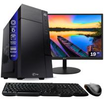Computador Completo Intel Core i5 2400 SSD 120GB 8GB RAM Monitor 19 2ª geração SO Linux