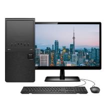 Computador Completo Intel Core i5 8GB SSD 120GB Monitor 19.5" LED HDMI Quantum Plus