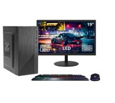Computador Completo Intel Core i5 8GB SSD 512GB Windows 10 Monitor LED 19.5" HDMI Windows 10 Bivolt